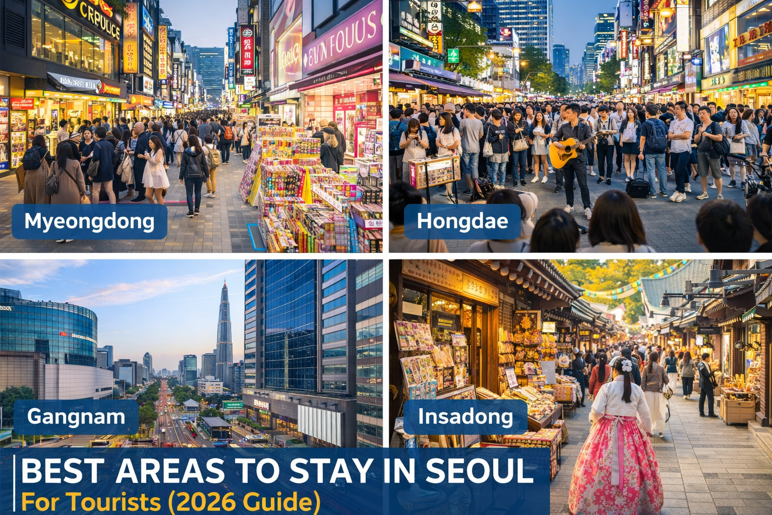 Best Areas to Stay in Seoul for Tourists (2026 Guide)