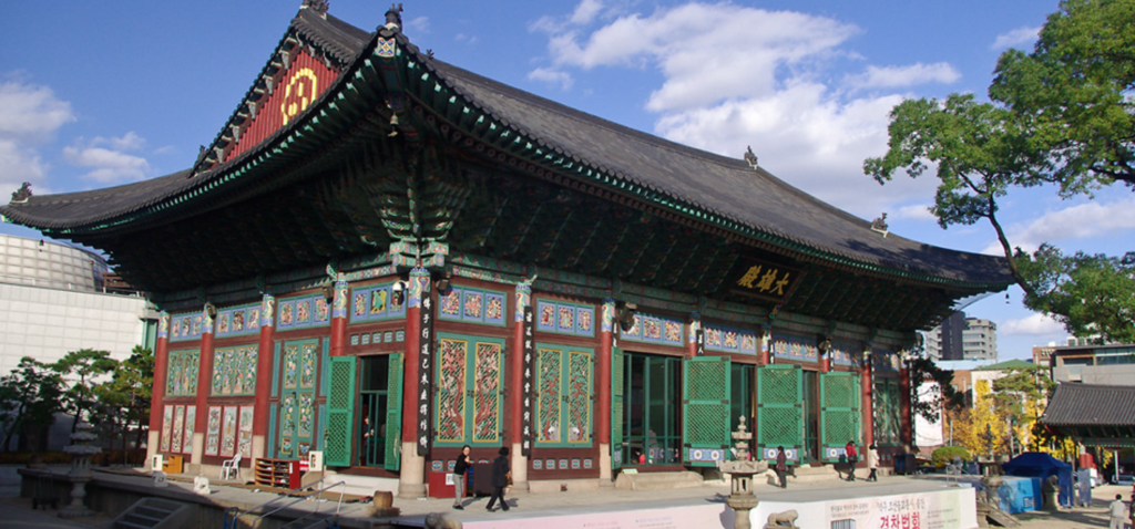 Jogyesa Temple in Seoul traditional Buddhist temple and cultural landmark in South Korea